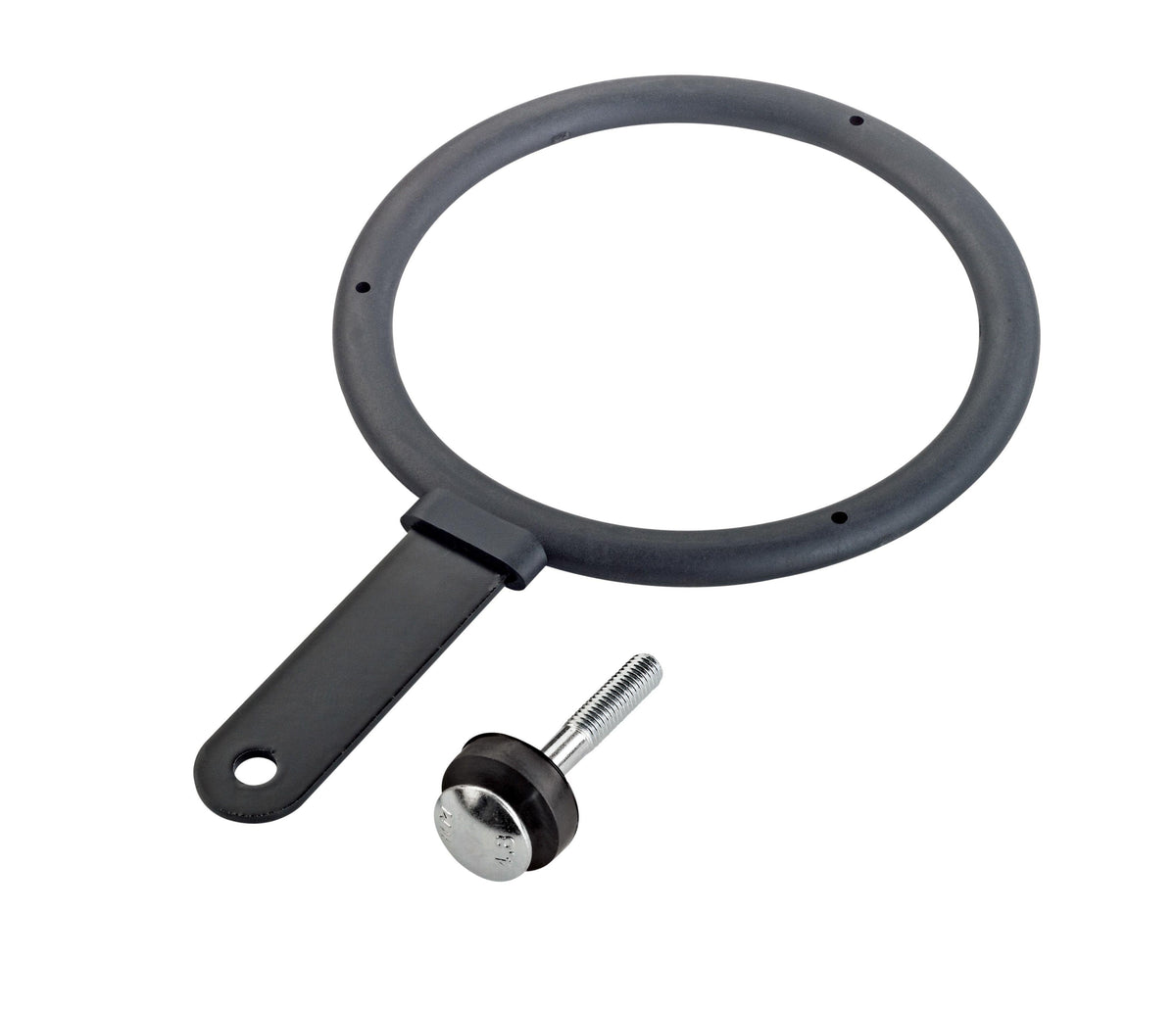 K&M 15915-BLACK — Trumpet Mute Holder Ring for 15910 - Black — product view