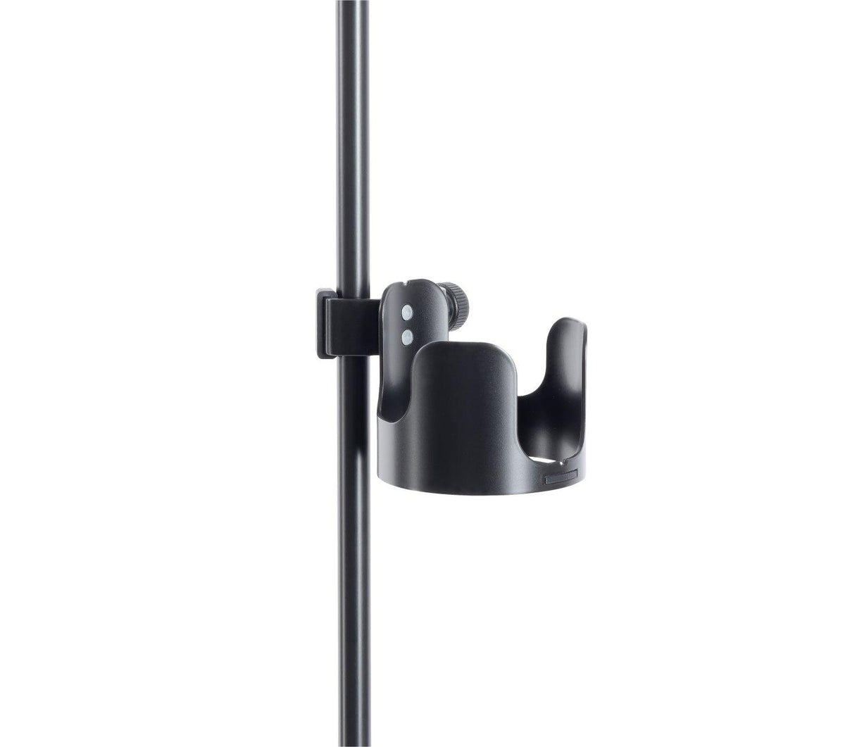 K&M 16018-BLACK — Drink Holder for 85mm Bottles - Black — product view