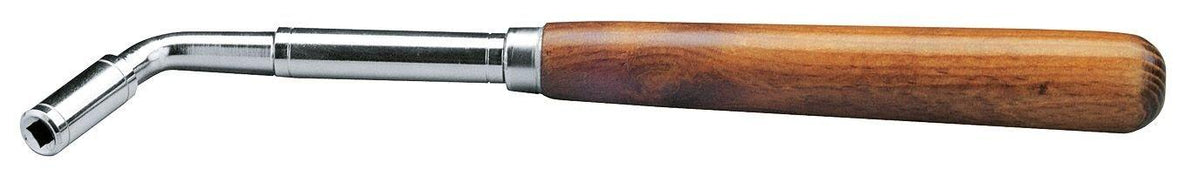 K&M 166/1-NICKEL — Piano Tuning Lever with Square Head - Nickel — product view
