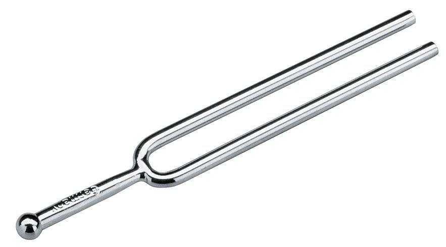 K&M 168-NICKEL — A440 Tuning Fork with 3.6mm Round Prongs — product view