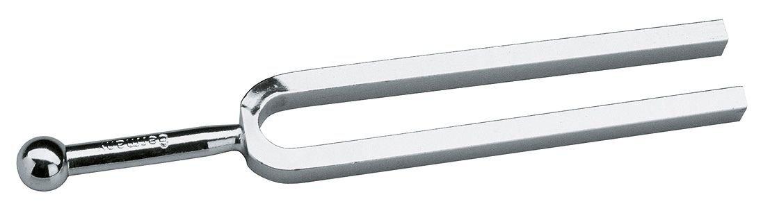 K&M 168/2-NICKEL — A440 Tuning Fork with 4 x 6mm Rectangular Prong — product view