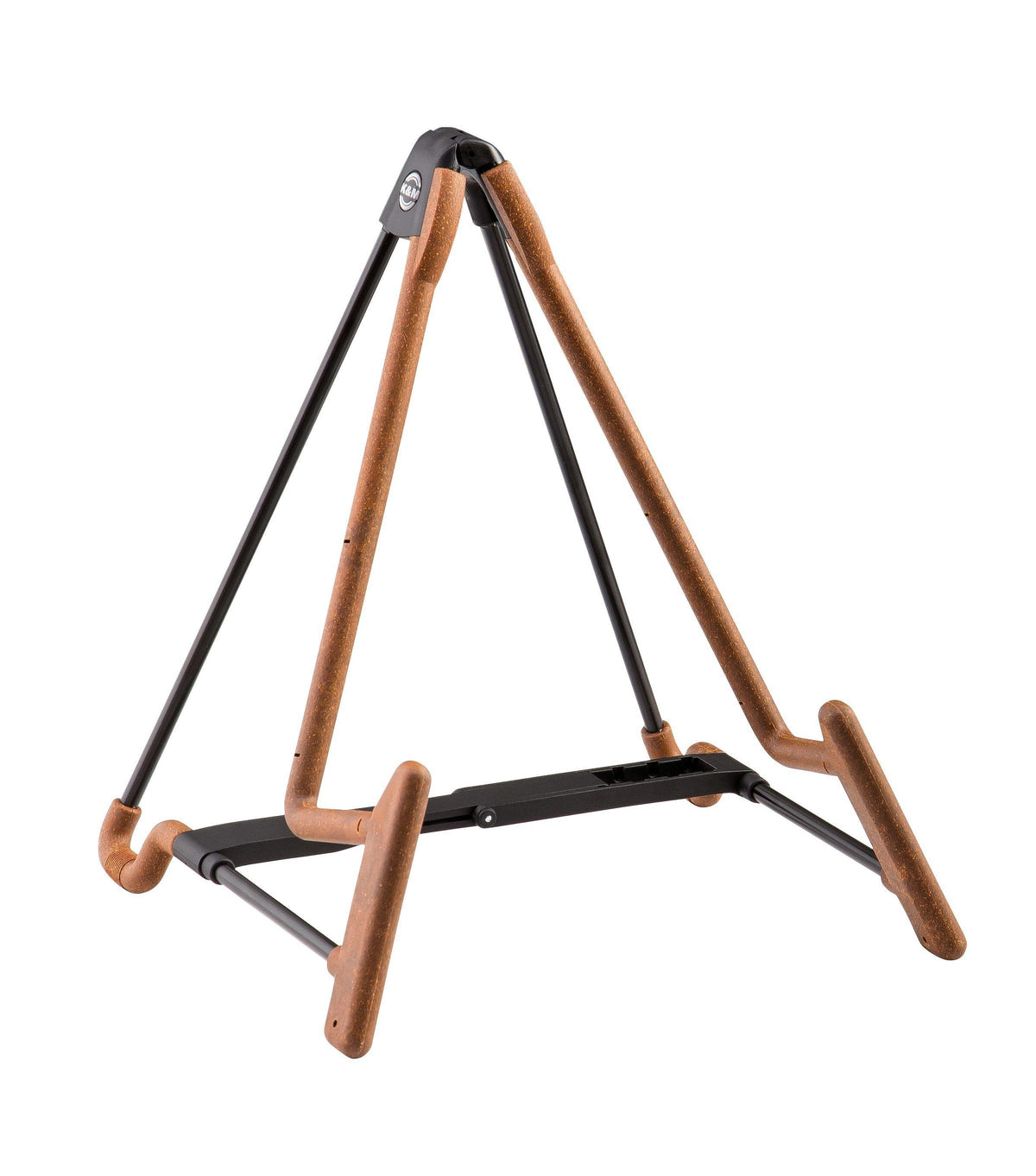 K&M 17581-CORK — Heli Electric Guitar Stand with Adjustable Crossbar — product view