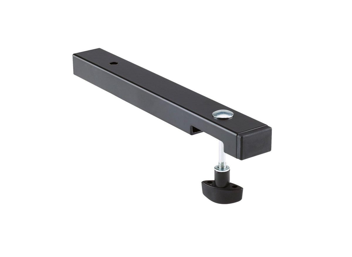 K&M 18814-BLACK — Lateral Extender Arm for Omega 18810 - Black — product view