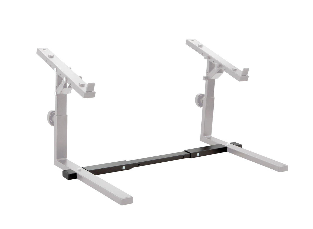 K&M 18828-BLACK — Basic Omega Support Arm for 18811 Stacker - Black — product view
