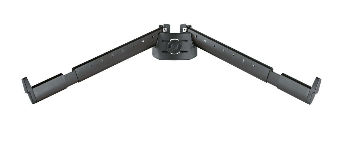 K&M 18866-BLACK — Aluminum Set B Angled Support Arms for Spider Pro - 35kg — product view