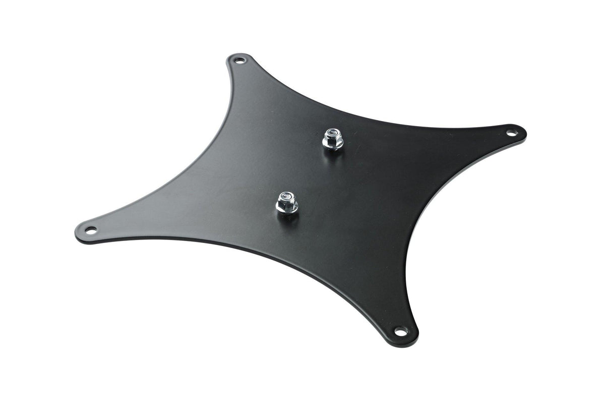 K&M 19617-BLACK — Adapter Plate for VESA MIS-F 200mm - Black — product view