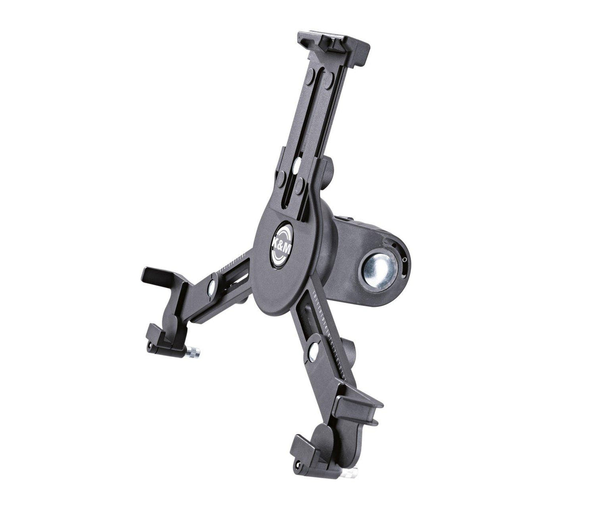 K&M 19790-BLACK — Universal Tablet Holder - H:128-232mm - Black — product view