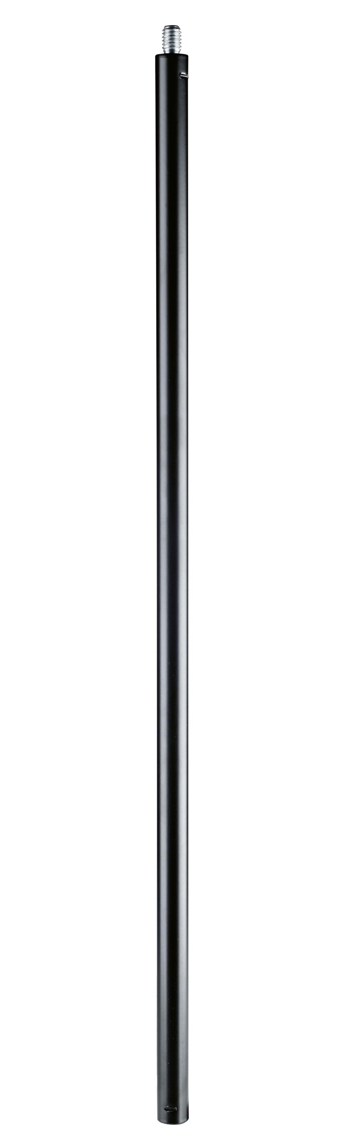 K&M 20004-BLACK — 500mm Steel Extension Rod - 3/8 Female to 3/8 Male — product view