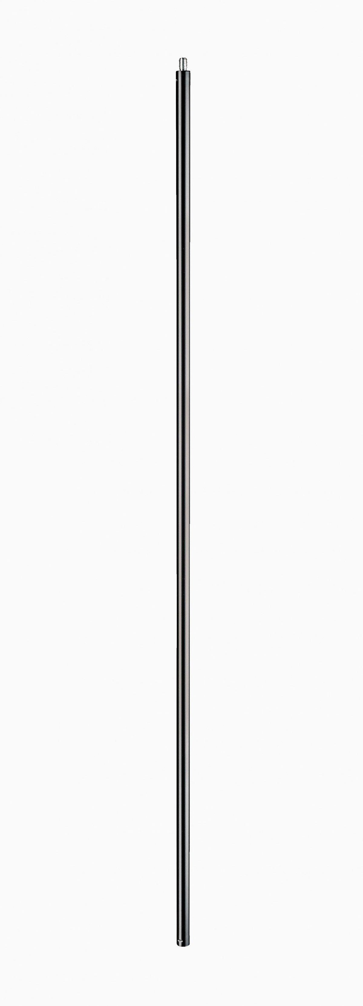 K&M 20005-BLACK — 950mm Steel Extension Rod - 3/8 Female to 3/8 Male — product view
