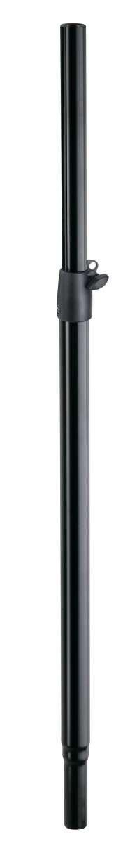K&M 21350-BLACK — Distance Rod with Safety Hook '- H:974-1502mm - Black — product view