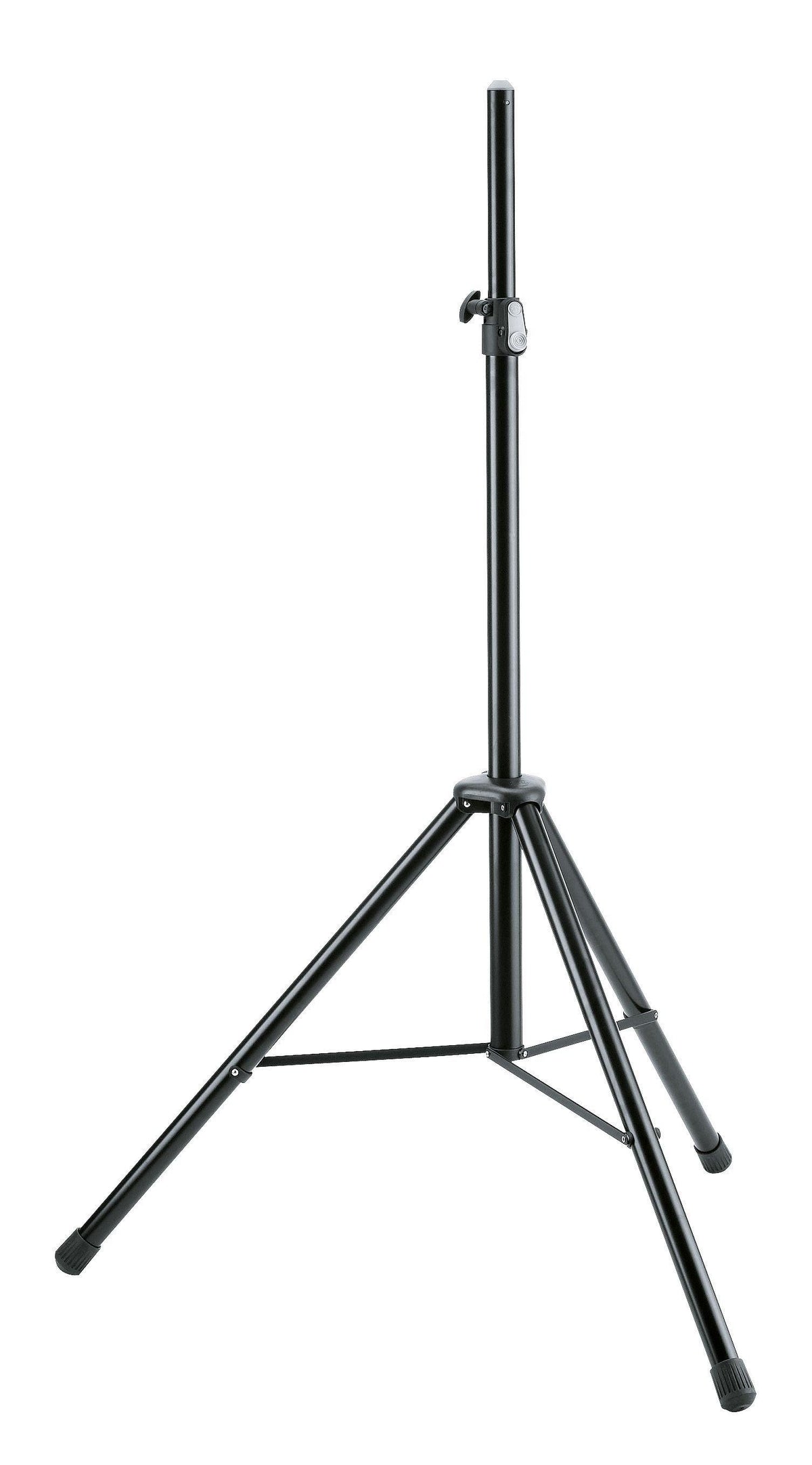 K&M 21435-BLACK — Folding Speaker Tripod - H:1440-2230mm - 50kg Rated — product view