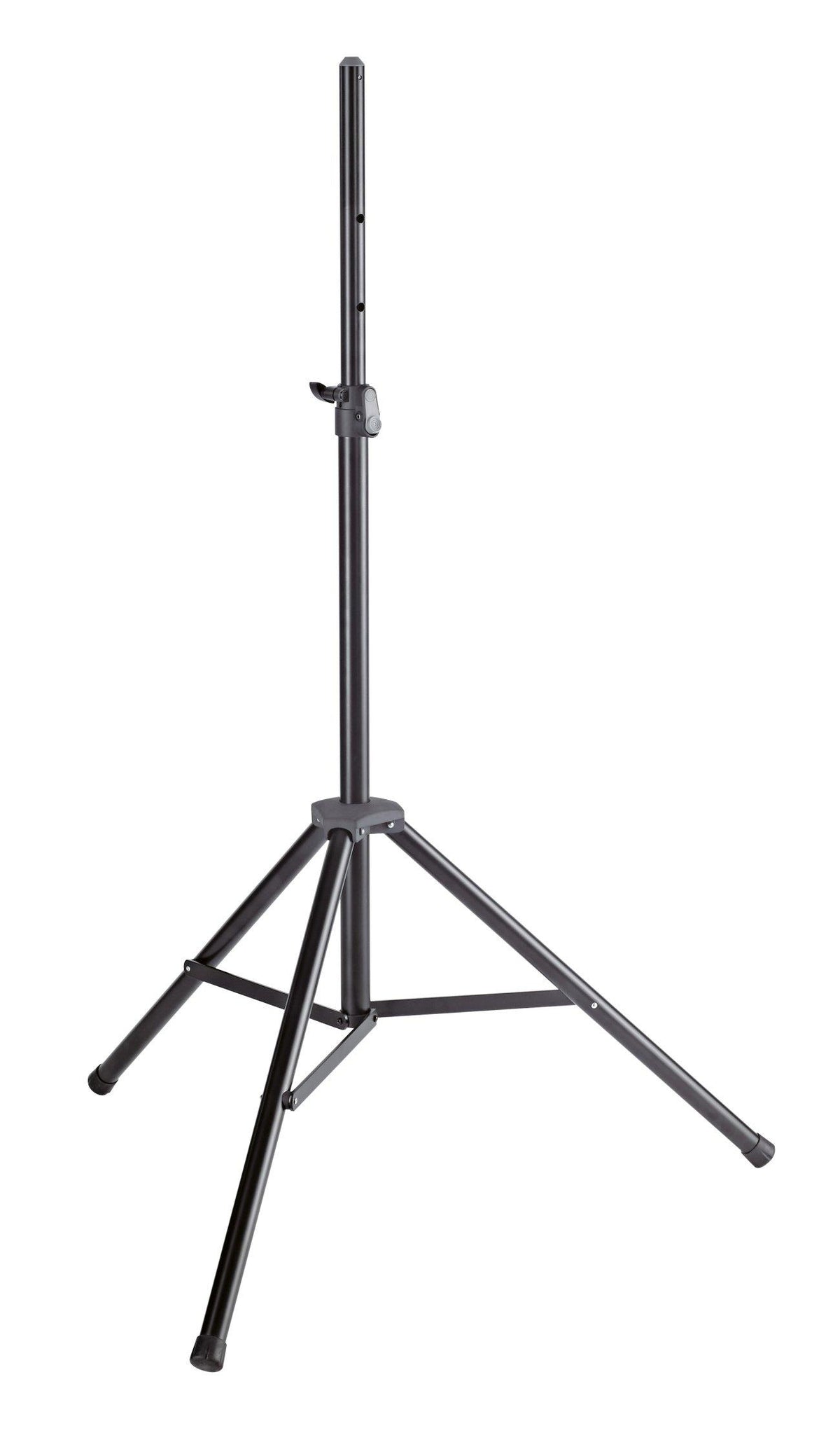 K&M 21471-BLACK — Aluminum Speaker Tripod - H:1357-2065mm - 50kg Rated — product view