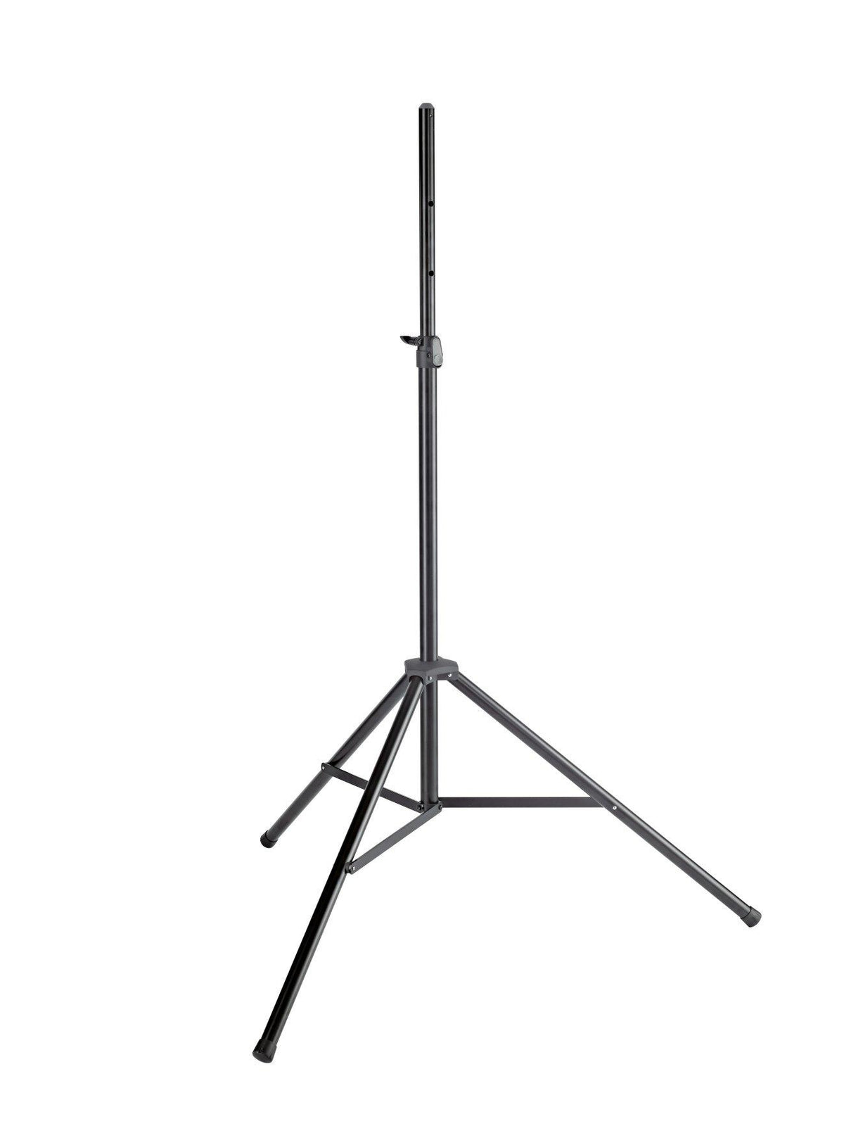 K&M 21472-BLACK — Aluminum XL Speaker Tripod - H:1580-2474mm - 50kg Rated — product view
