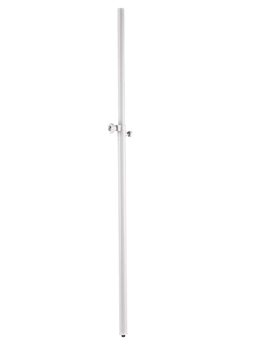 K&M 24626-WHITE — Pro Distance Rod - M10 Thread - H:1400-2400mm - 30kg Rated — product view