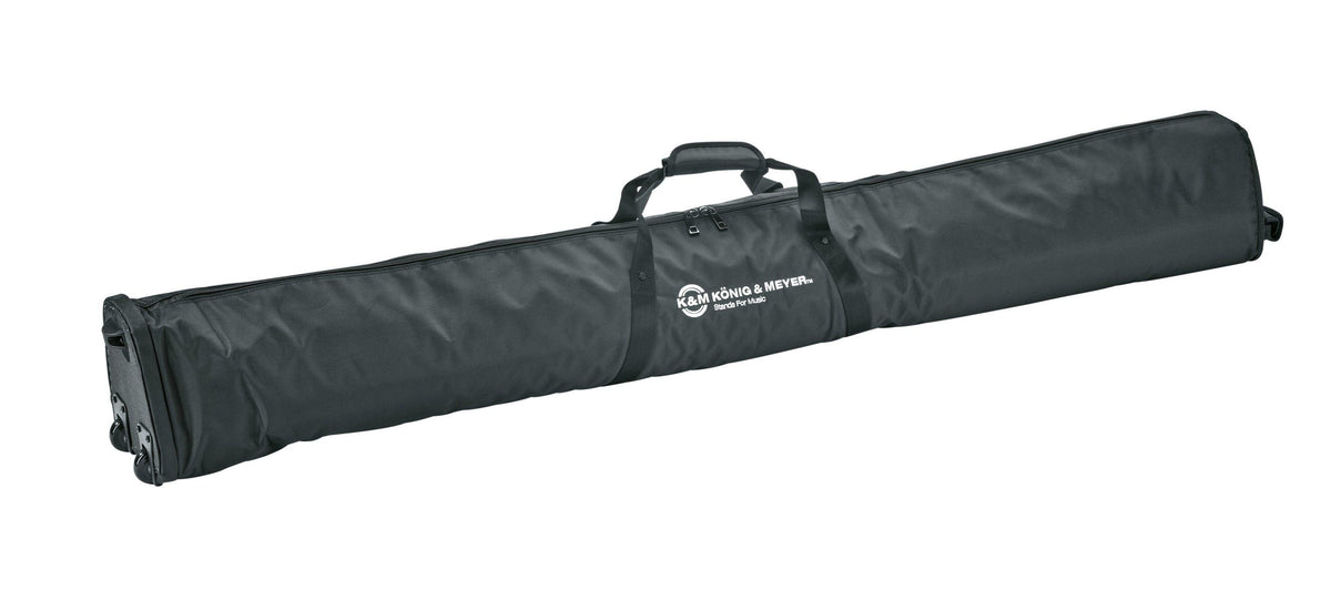 K&M 24741-BLACK — Nylon Carrying Bag with Wheels for 24740 - Black — product view