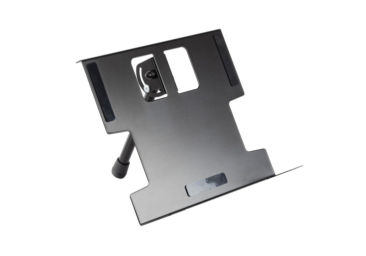 K&M 28140-BLACK — Eurorack Stand with 30° Tilt - 350mm x 285mm - Black — product view