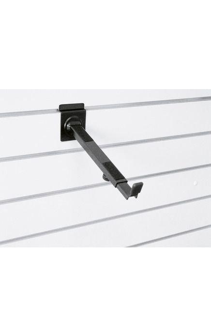 K&M 441/1-BLACK — Telescopic Product Support Arm for Spacewall/Slatwall Displa — product view