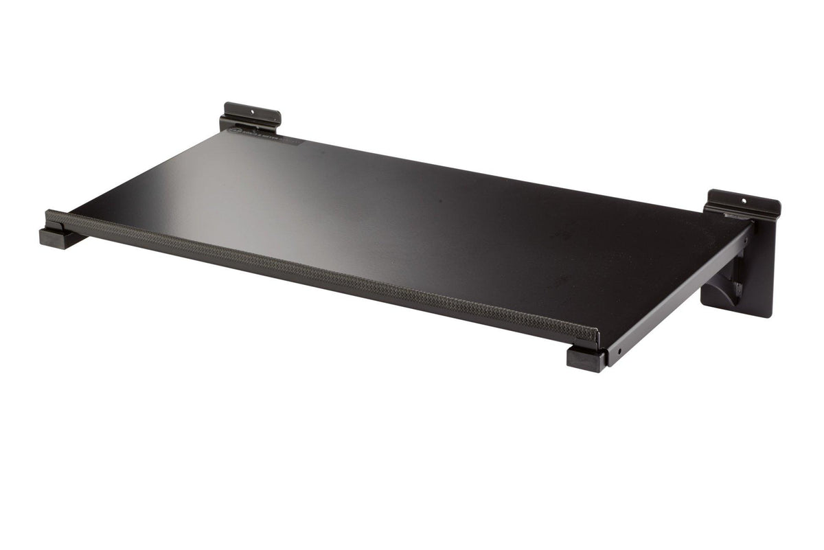 K&M 44155-BLACK — Tray with 2 x Support Arms for Spacewall/Slatwall Display — product view