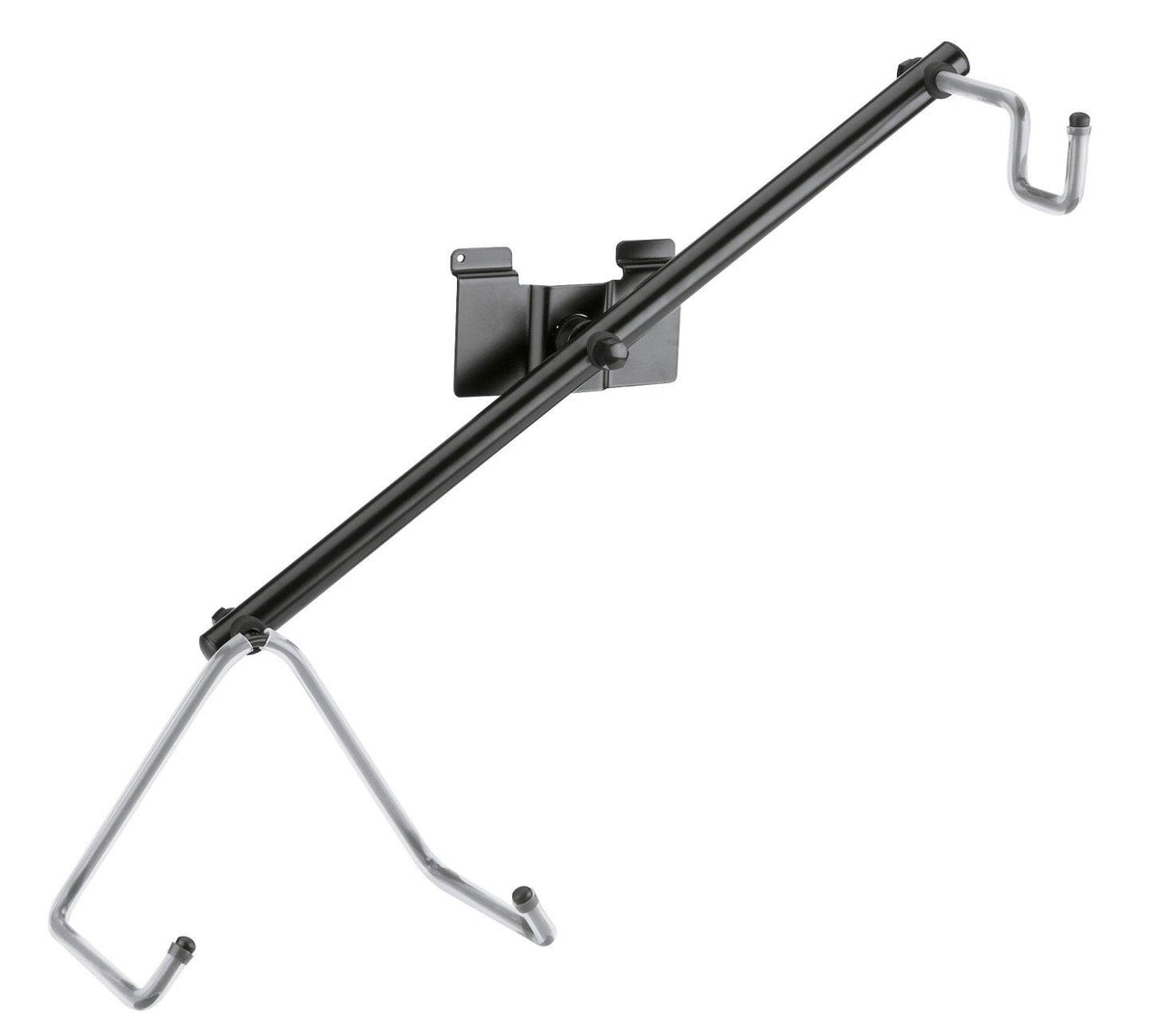 K&M 44186-BLACK — Acoustic Guitar Mount for Spacewall/Slatwall Display — product view