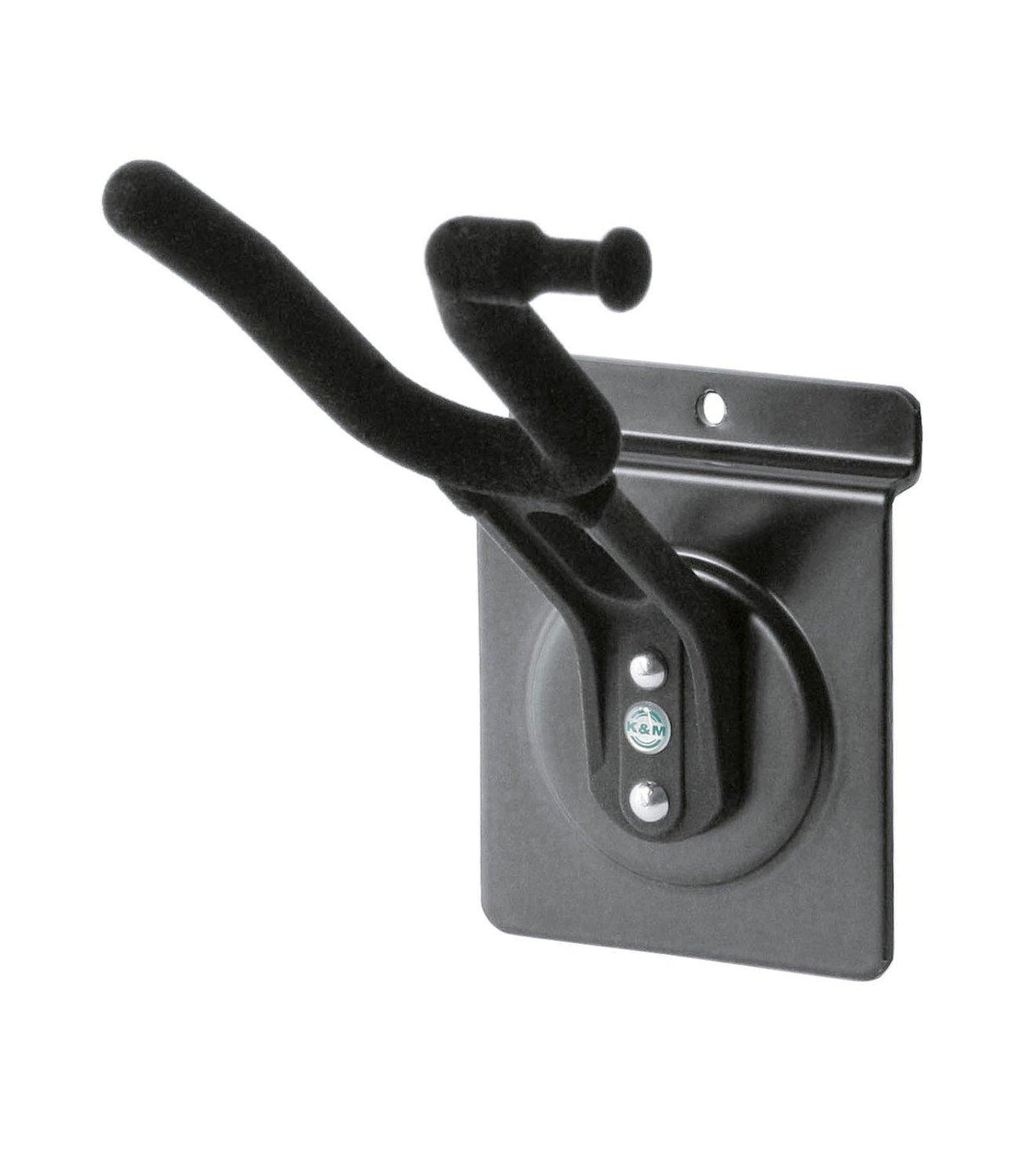 K&M 44210-BLACK — Violin & Bow Product Holder for Spacewall/Slatwall Display — product view