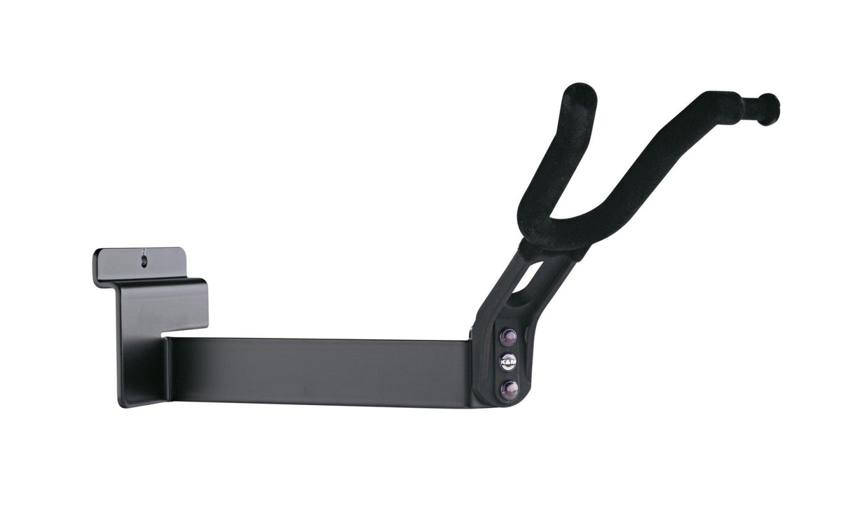 K&M 44215-BLACK — Violin & Bow Product Holder for Spacewall/Slatwall Display — product view
