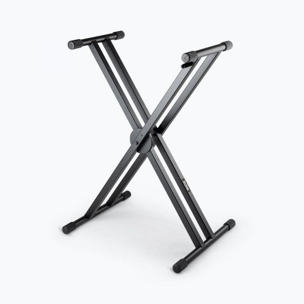 On-Stage KS7291 - ERGO-LOK Double-X Keyboard Stand with Welded Construction