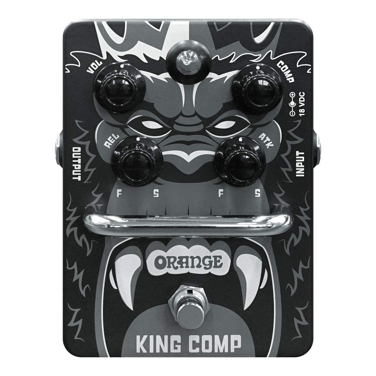 Orange KINGCOMP — Effects Pedal