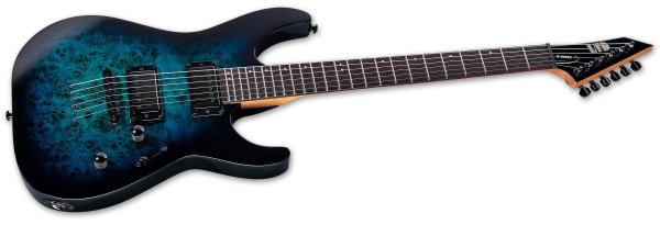 LTD M-200DX Electric Guitar, Blue Burst