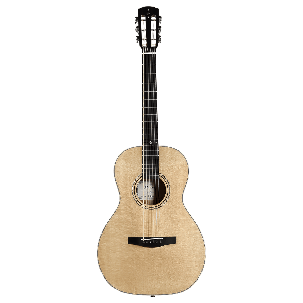 Alvarez LP60E — Parlor Guitar with FlexiCase & Pickup - Natural Gloss