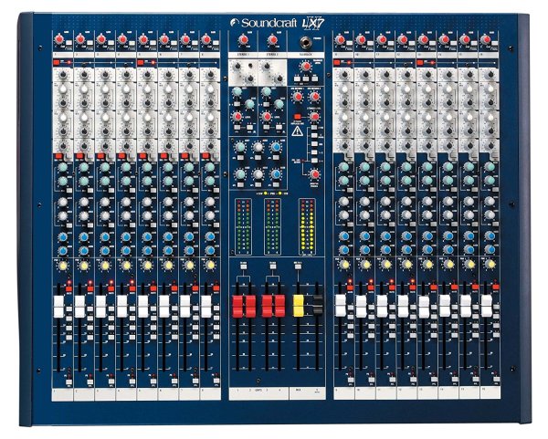 Soundcraft LX7II-16 - 16-Channel Studio Mixer