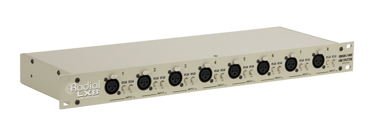 Radial LX8 - 8-channel Line-Level Splitter - product view 1