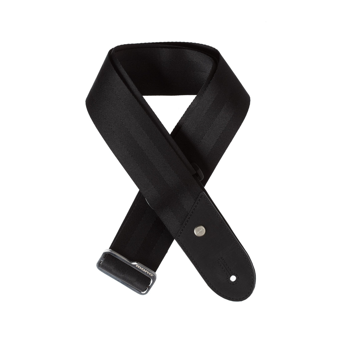 MONO Warsaw Guitar Strap 2in (39-68in) - Black — product view