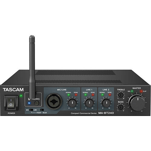 Tascam - MA-BT240 240W Mixing Amplifier with Bluetooth Extension