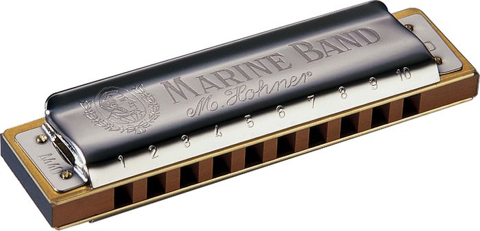 Hohner - Marine Band 1896 Classic Harmonica in the Key of C
