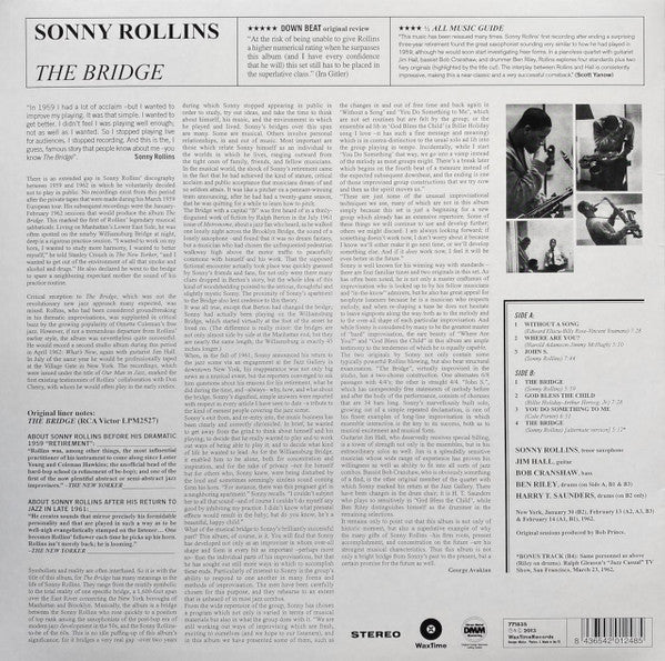 Sonny Rollins - The Bridge LP (180g)