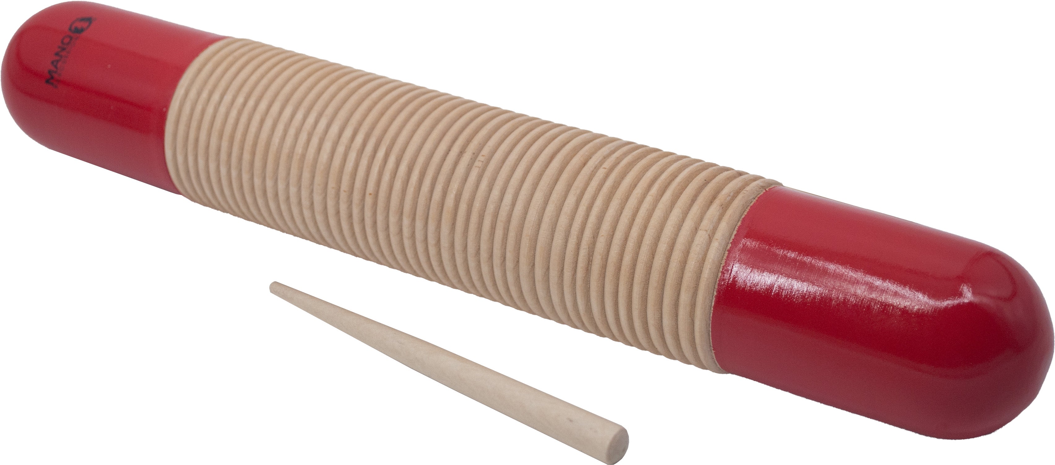 Mano Percussion - Wooden Guiro With Scraper