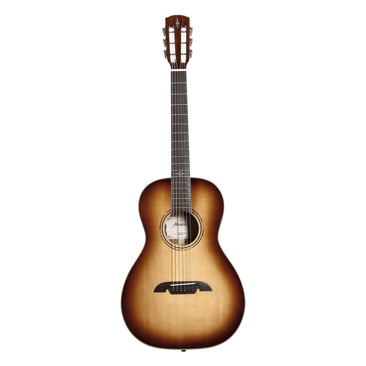 Alvarez MP60E-SHADOWBURST — Parlor Guitar with FlexiCase/Pickup - Shadowburst
