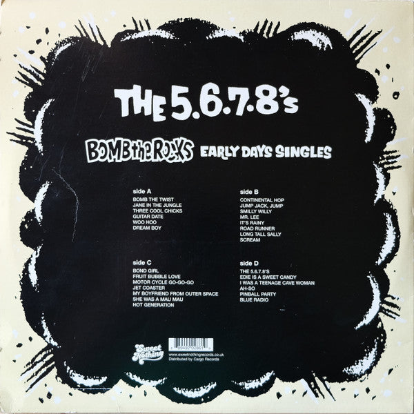 The 5.6.7.8's - Bomb The Rocks: Early Days Singles 2LP