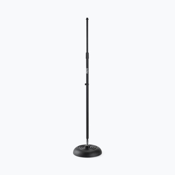 On-Stage MS7201QTR - Quarter-Turn Round-Base Mic Stand