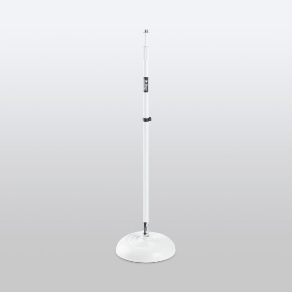 On-Stage MS7201QTRW - Quarter-Turn Round-Base Mic Stand