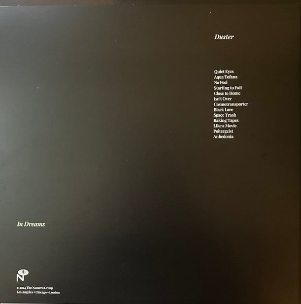 Duster - In Dreams LP, Crystal Clear Vinyl
