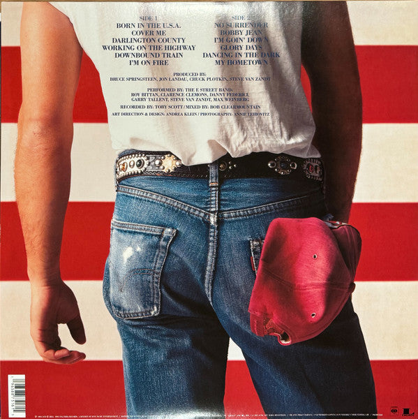 Bruce Springsteen - Born In The U.S.A. LP, 40th Ann. Limited Ed., Translucent Red Vinyl