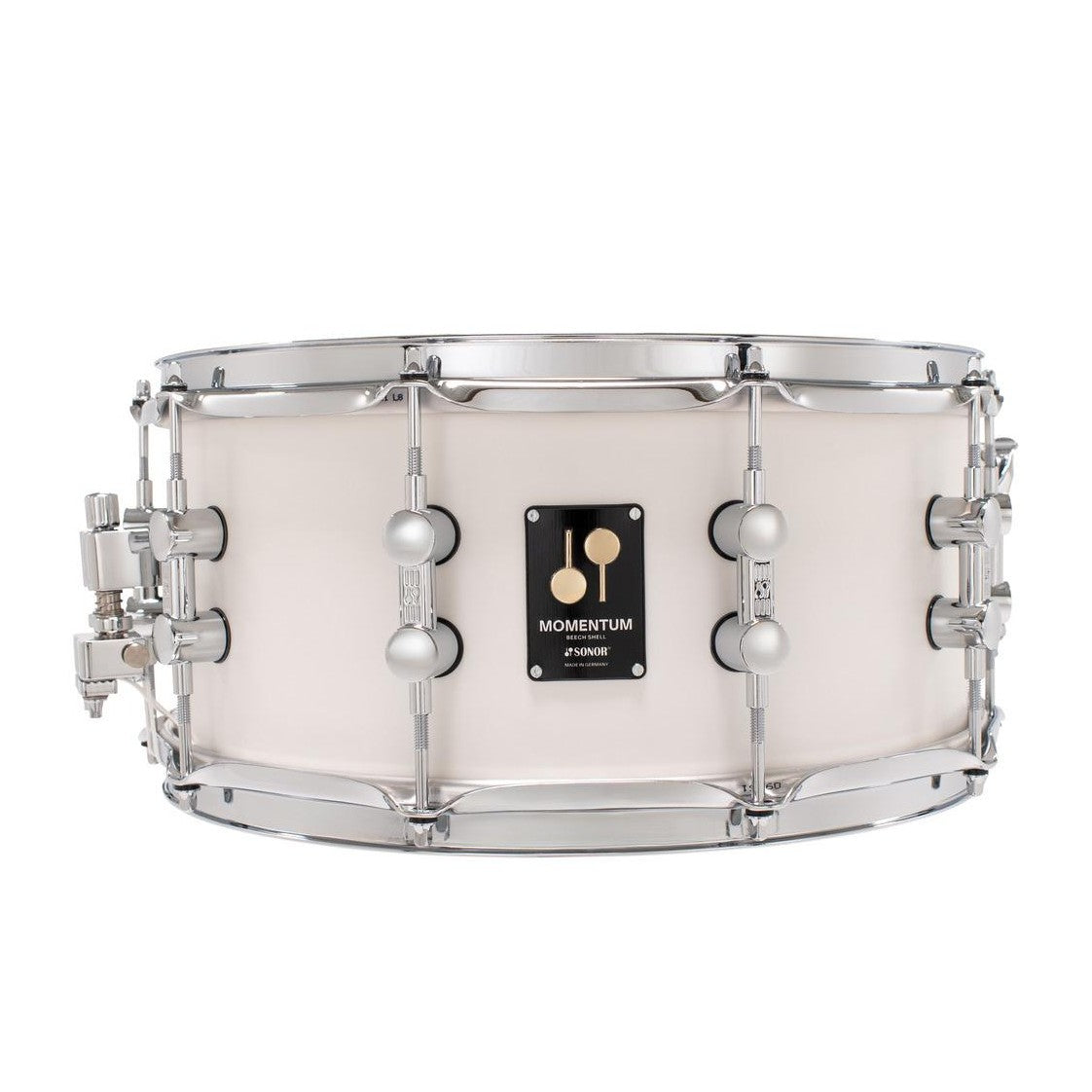 Sonor-Beech 14x6.5 Snare Drum, Wood, Satin Pure White