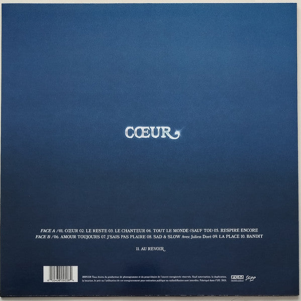 Luciani, Clara - Coeur (vinyle couleur)