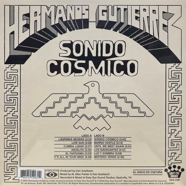 Hermanos Gutierrez - Sonido Cosmico LP, Blue & Green Splatter Vinyl