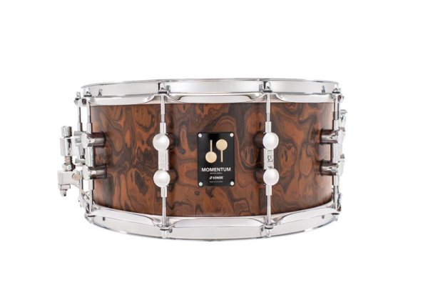 Sonor-Maple 14x6.5 Snare Drum, Wood, California Burl