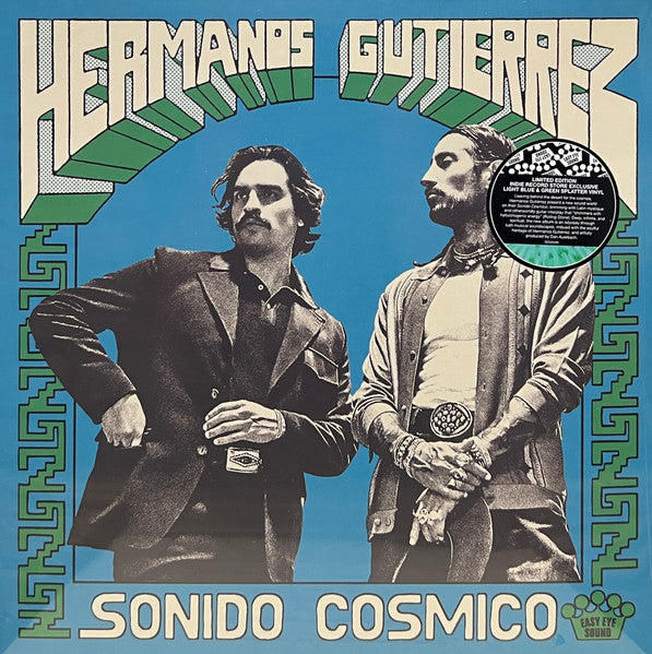 Hermanos Gutierrez - Sonido Cosmico LP, Blue & Green Splatter Vinyl