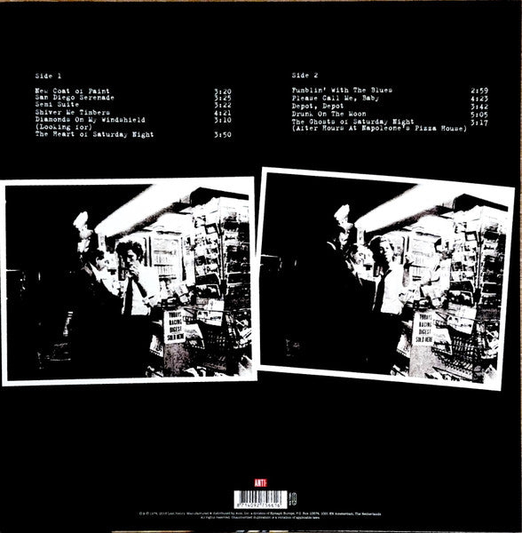 Tom Waits - The Heart Of Saturday Night, 50th Ann. Limited Ed. Colored Vinyl