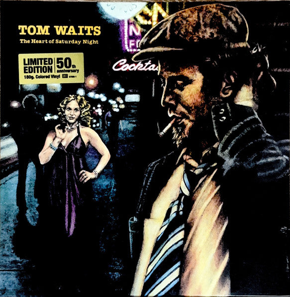 Tom Waits - The Heart Of Saturday Night, 50th Ann. Limited Ed. Colored Vinyl