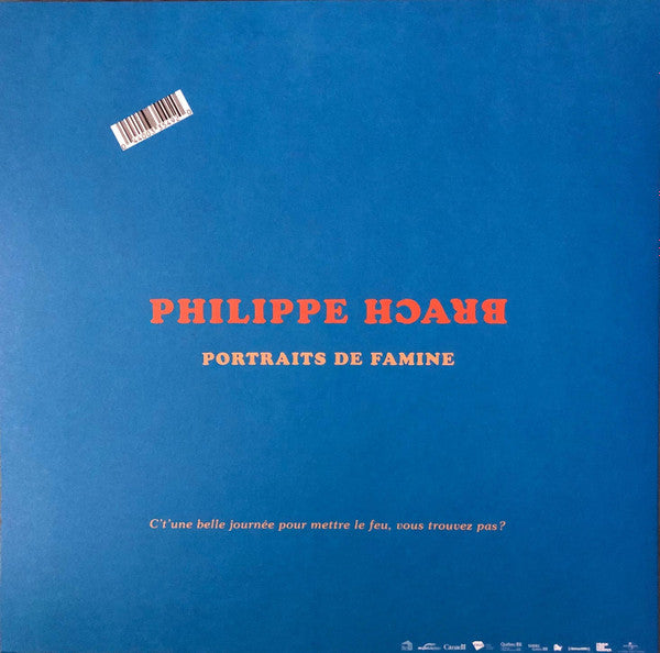 Brach, Philippe - Portraits de famine (2LP-vinyle couleur)